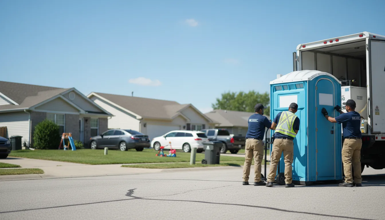 Standard Porta Potty Rentals in Bismarck, MO near me